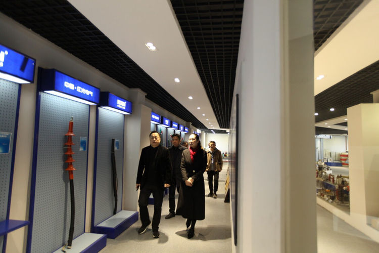 乐清市副市长陈微燕一行莅临和记官网电气集团考察调研